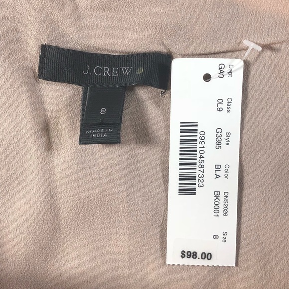 J. Crew One Shoulder Ruffle Top NWT! - Picture 6 of 8